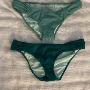 Victoria's Secret Aqua and Teal Bikini Set - NWOT